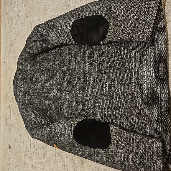 Mens Small Orvis Grey Sherpa Sweater - Picture 3 of 3